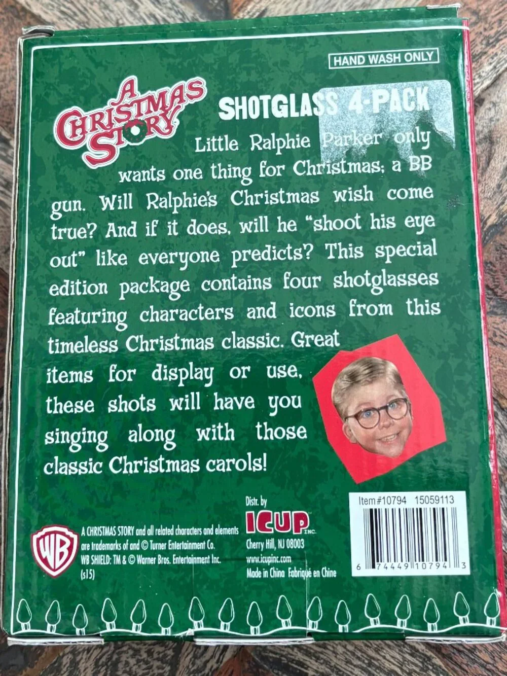 ICup A Christmas Story Shot Glasses - Set of 4